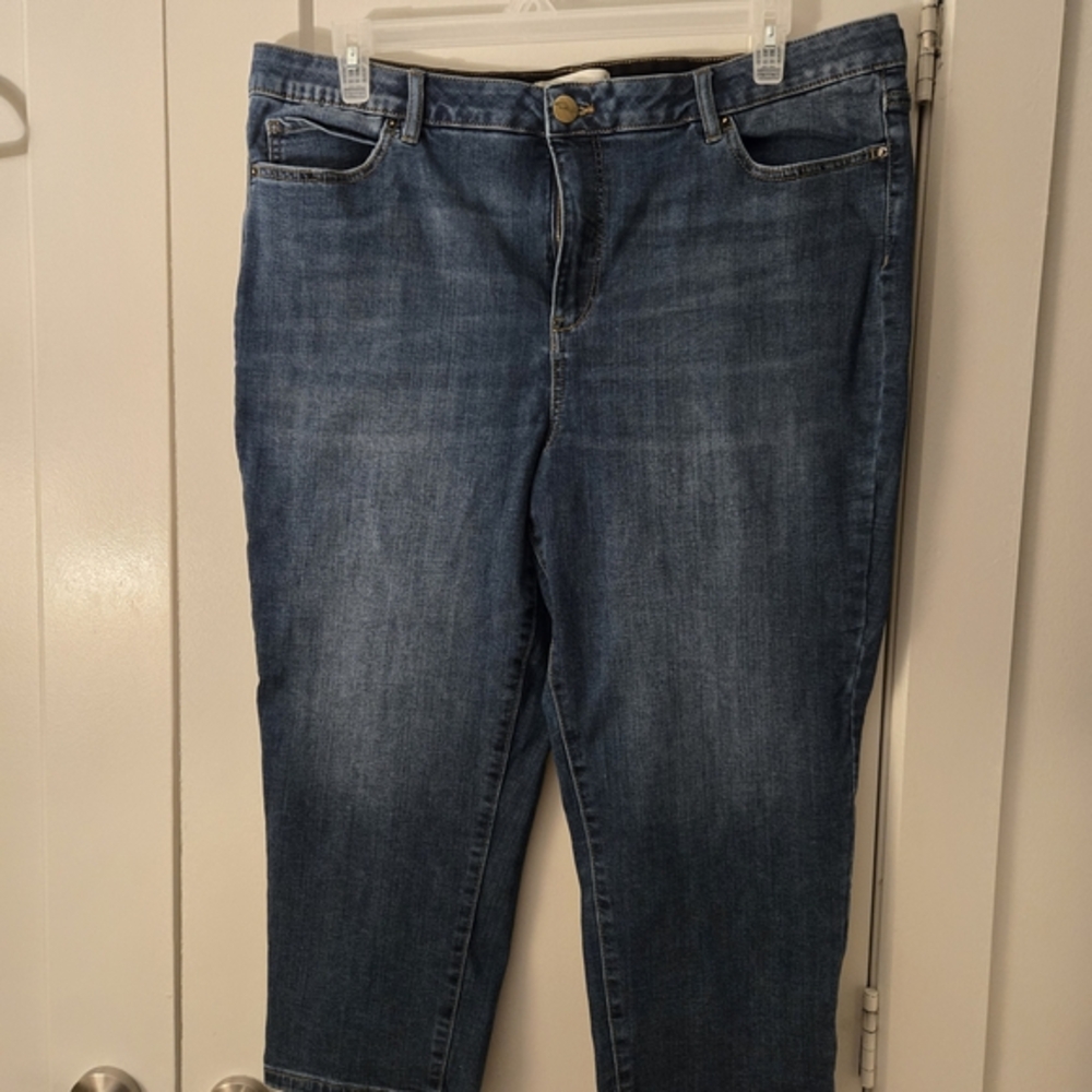 Ricki's Classic Blue Ankle Cropped Jeans